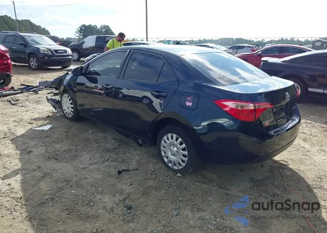2019 Toyota Corolla Le z USA, uszkodzony, nr VIN 2T1BURHE3KC223689
